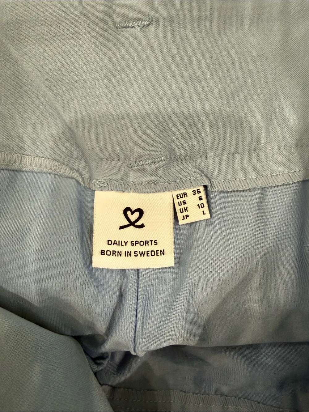 Daily Sports Light Blue‎ Mini Skort